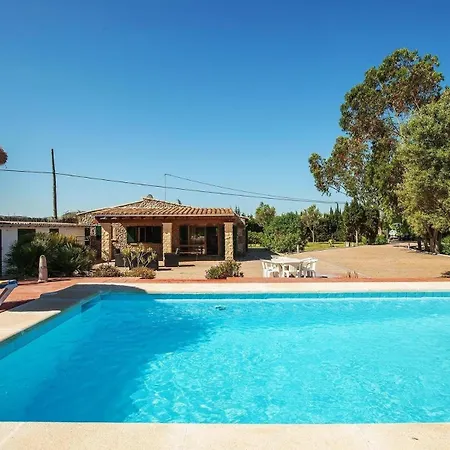 Helles Haus Fuer 6 Personen Mit Pool Und Klimaanlage 500 Meter Vom Entfernt 펜션 포엔샤